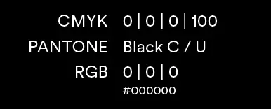 Farbcode schwarz