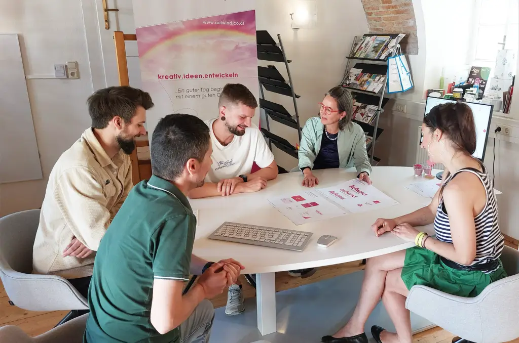 Aufwind-Werbagentur-KG-Buero-Attersee-Meeting